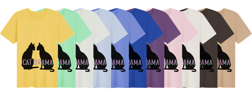 CAT DRAMA Face Off Supersoft T-Shirt